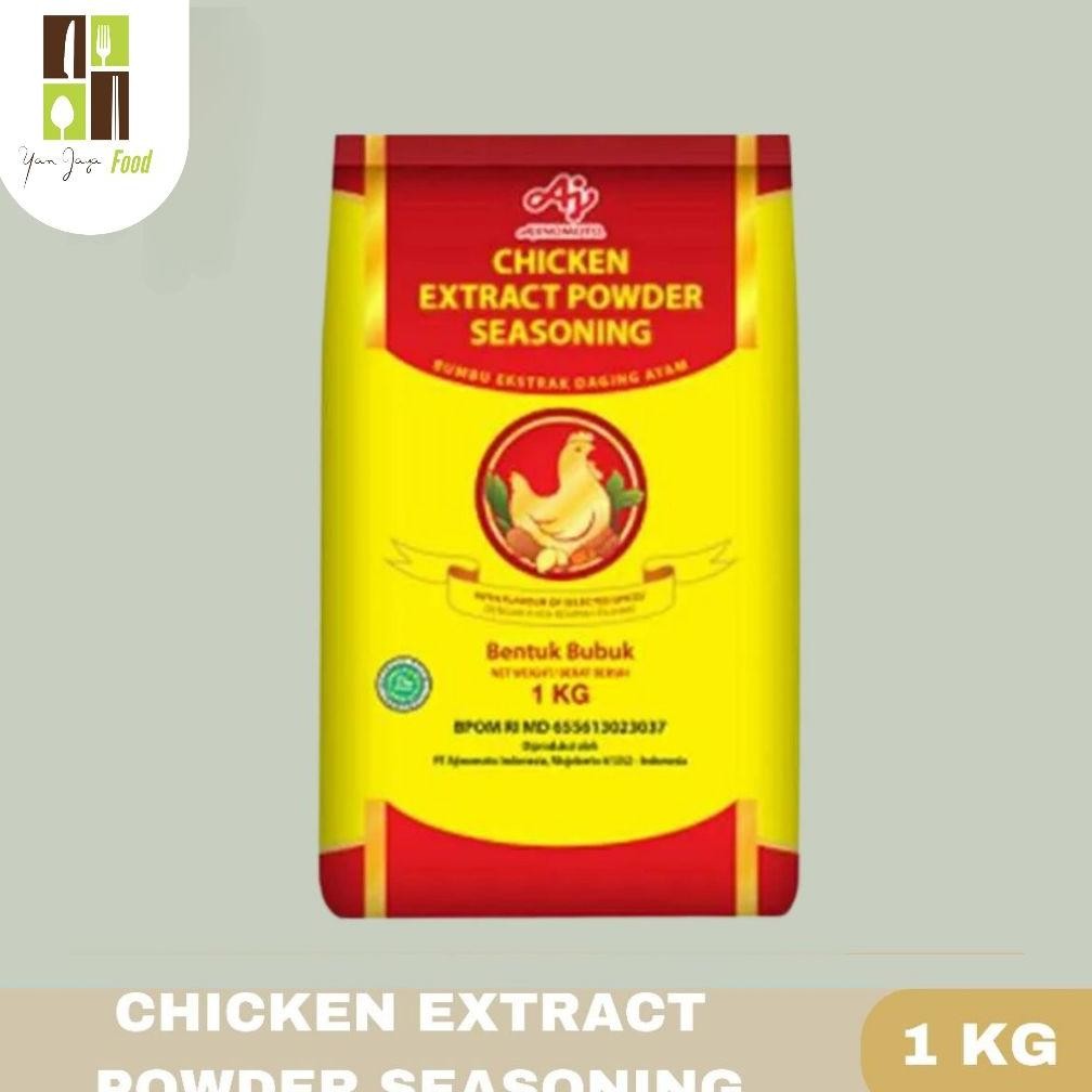 

Ajinomoto Bumbu Ekstrak Daging Ayam / Chicken Extract Powder Seasoning 1Kg Nugi