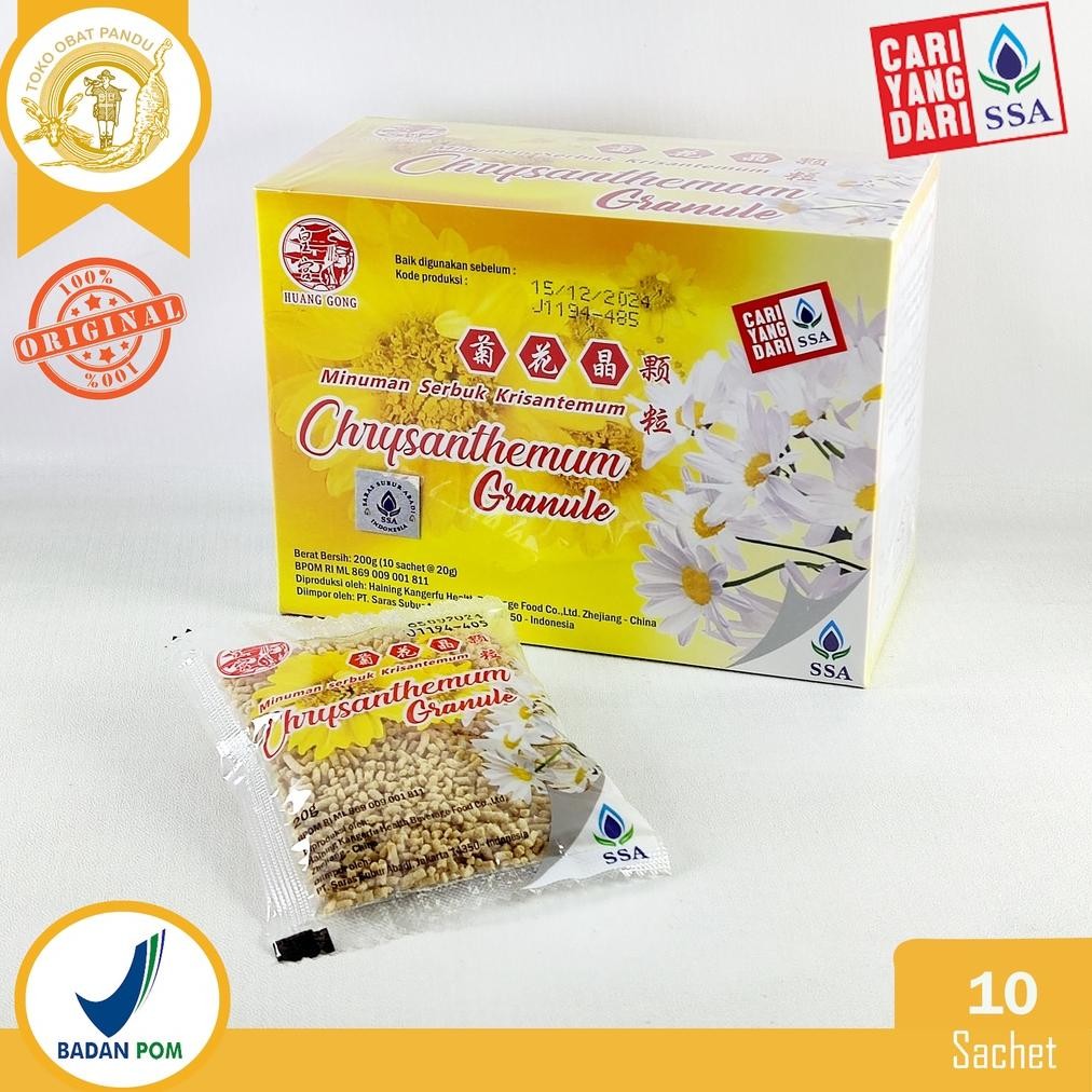 

CHRYSANTHEMUM GRANULE (SSA) / MINUMAN SERBUK KRISANTEMUM / CIHUACING Nugi