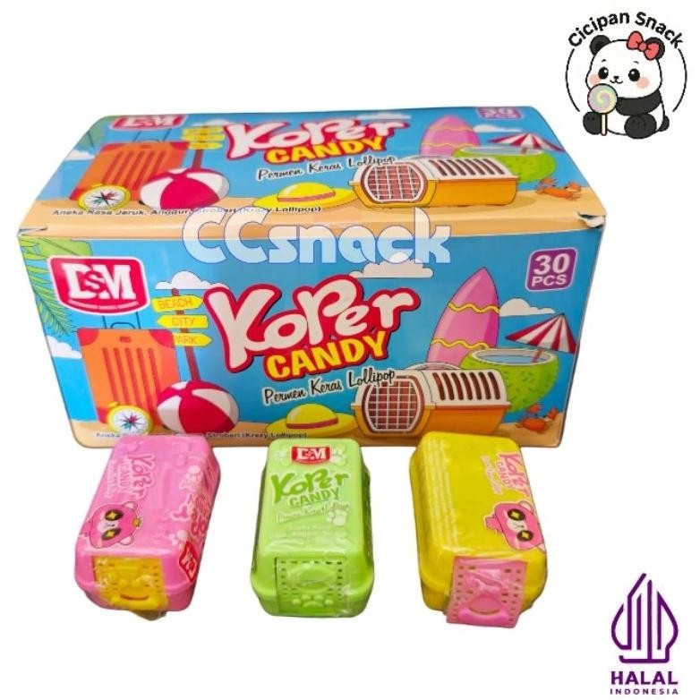 

DSM KOPER CANDY BOX ISI 30 Nugi