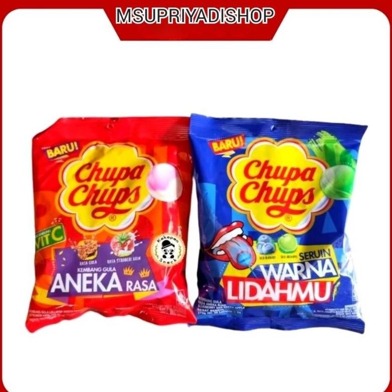 

Chupa Chups Lollipop Isi 30 pcs bag Nugi