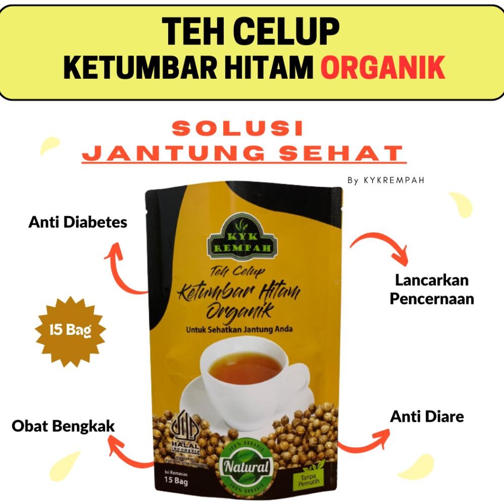 

Teh CELUP Ketumbar Hitam ORGANIK SEHATKAN JANTUNG/ Wedang ketumbar Hitam Organik Versi Praktis Nugi