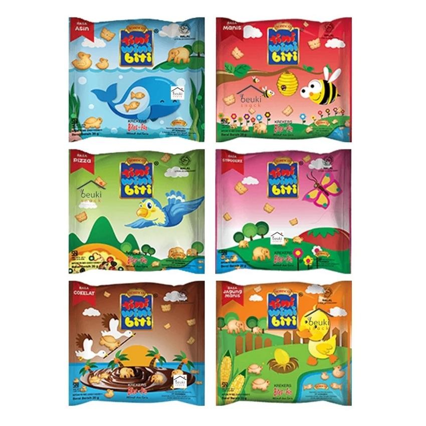 

[GROSIR!!] Tini Wini Biti 1 Dus isi 60 pcs x 18gr - biskuit jadul grosir tini wini bitti tiniwinibiti termurah nikmat Nugi