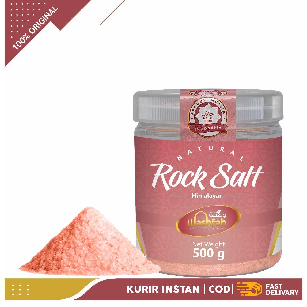 

100% Garam Himalayan | Rock Salt Himalayan | 500 gr Nugi