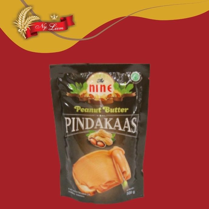 

NINE Pindakaas / Peanut Butter / Selai Kacang 500 gram Nugi