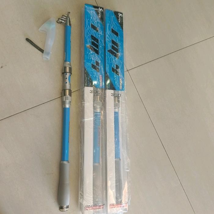 Kamikaze Joran Pancing Antena Im4 180Cm - 360Cm Carbon Teleskopik Lentur Untuk Mancing Empang Sungai