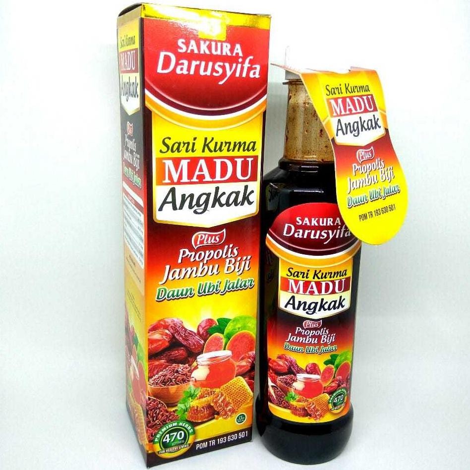 

Sari Kurma Madu Angkak SAKURA Darusyifa 470 Gram Original Nugi