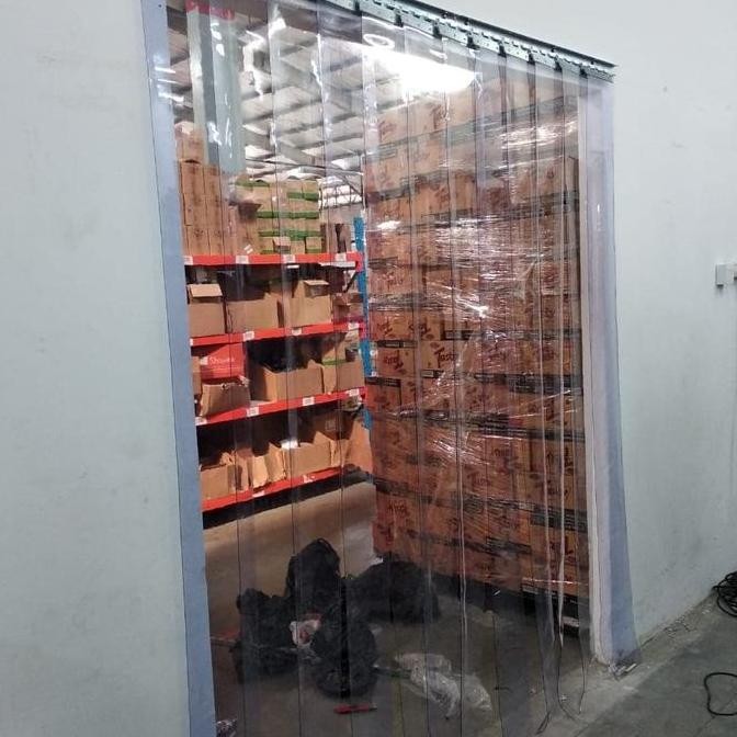 Tirai Plastik Pvc Curtain ( Lebar 120Cm X Tinggi 200Cm )