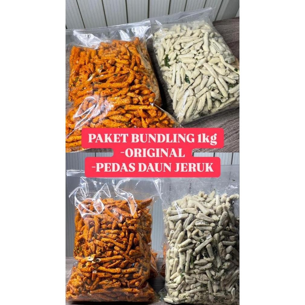 

PAKET HEMAT BASRENG 500 PEDAS 500 ORIGINAL EXTRA DAUN JERUK Nugi