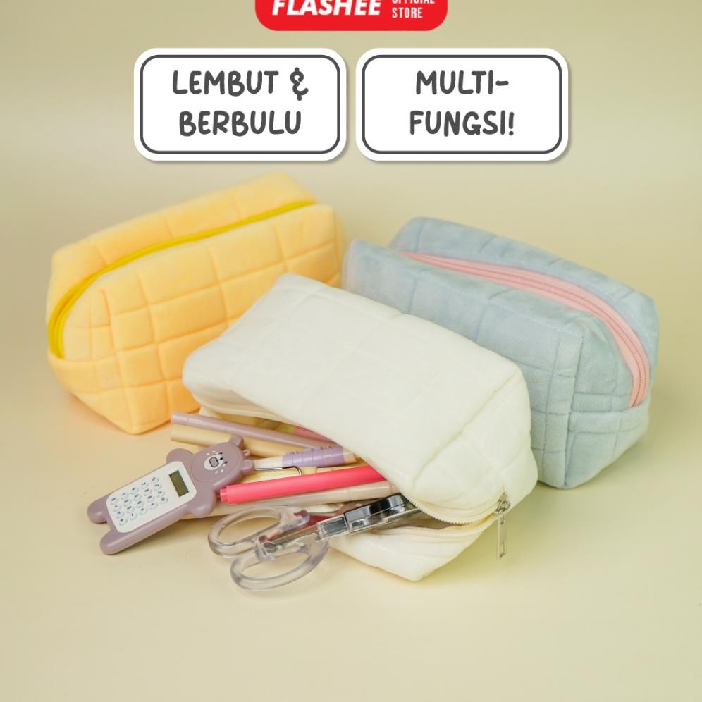 

Hot Flashee Kotak Pensil Aesthetic Korea Bulu Lucu Cloudy Pencil Bag Large Tempat Pensil Sekolah Flashee Muji Style Muat Banyak Kapasitas Besar Multifungsi Uh-22