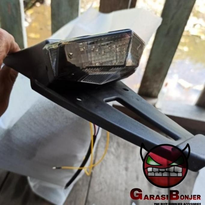 Lampu Stop Spakbor Belakang + Sein / Buntut Spakbor Klx Dtracker Trail Premium