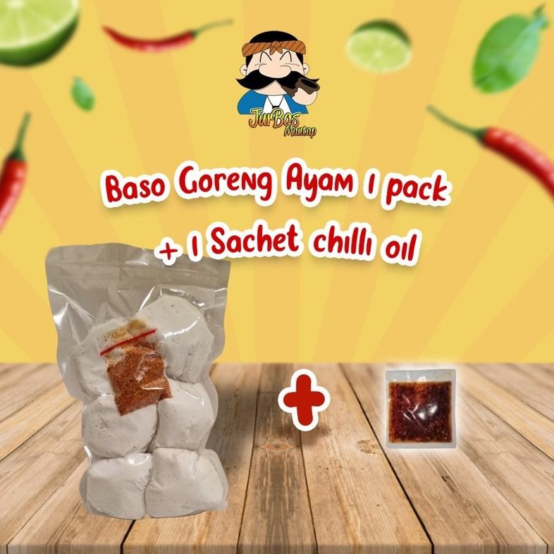 

[ISI 1] Basreng Mentah AYAM 6 Butir Nugi