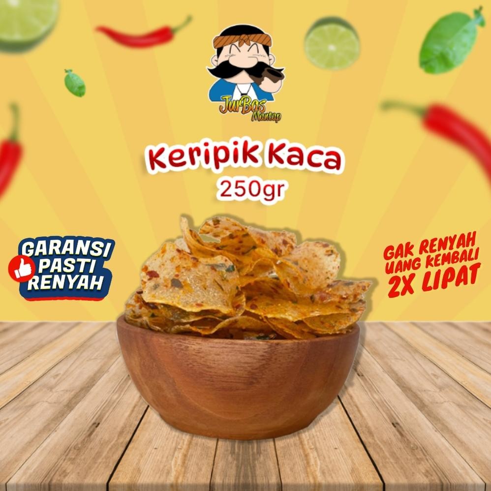 

Keripik Kaca 250 Gram Kripca Nugi