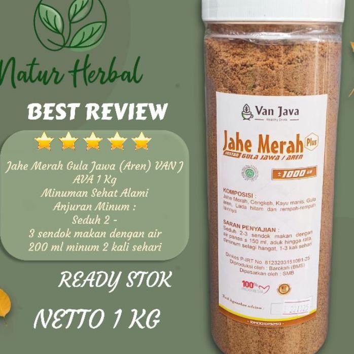 

Jahe Merah N Van Java Gula Aren 1 Kg Minuman Tradisional