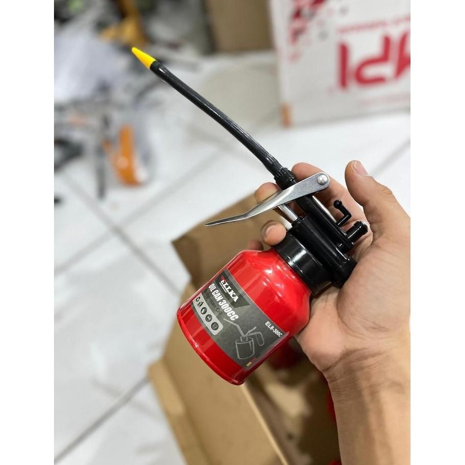 ELLKA BOTOL SEMPROTAN OLI 300ML OIL CAN KALENG 300CC