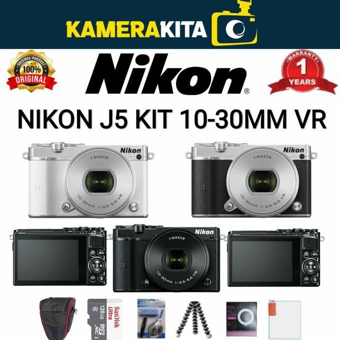 NIKON J5 KIT 10-30MM VR / KAMERA NIKON J5 KIT 10-30MM