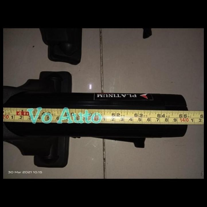 BEST DEAL PAKET ROOF RACK & CROSS BAR JEPIT BODY 140CM PLATINUM MOBIL JIMNY 2020 