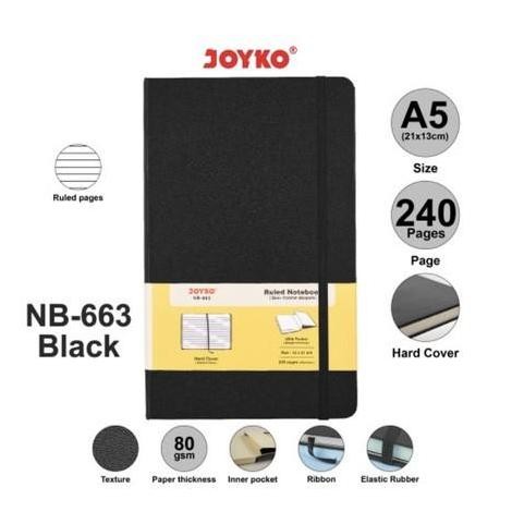 

Ruled Notebook Diary Agenda Hardcover A5 Joyko Nb-663