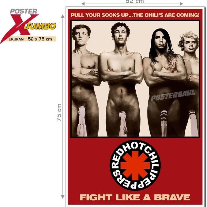 

Poster XJumbo RED HOT CHILI PEPPERS SOCKS ON COCKS XJFJP071 - 52x75cm