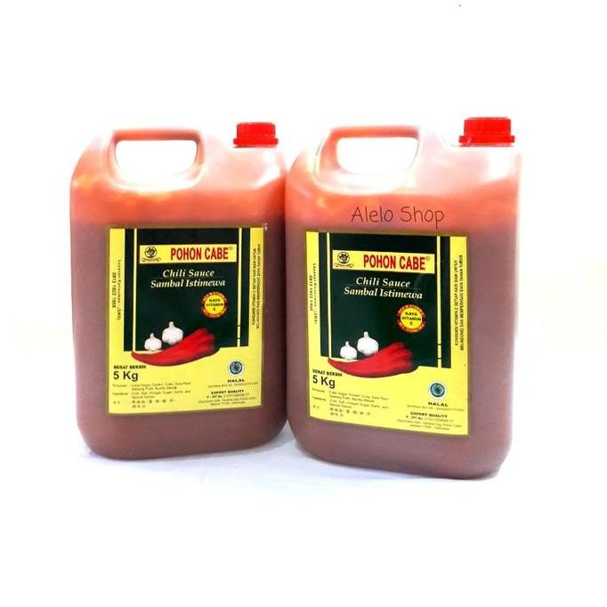 

Sambal saos Pohon Cabe saus 5 kg
