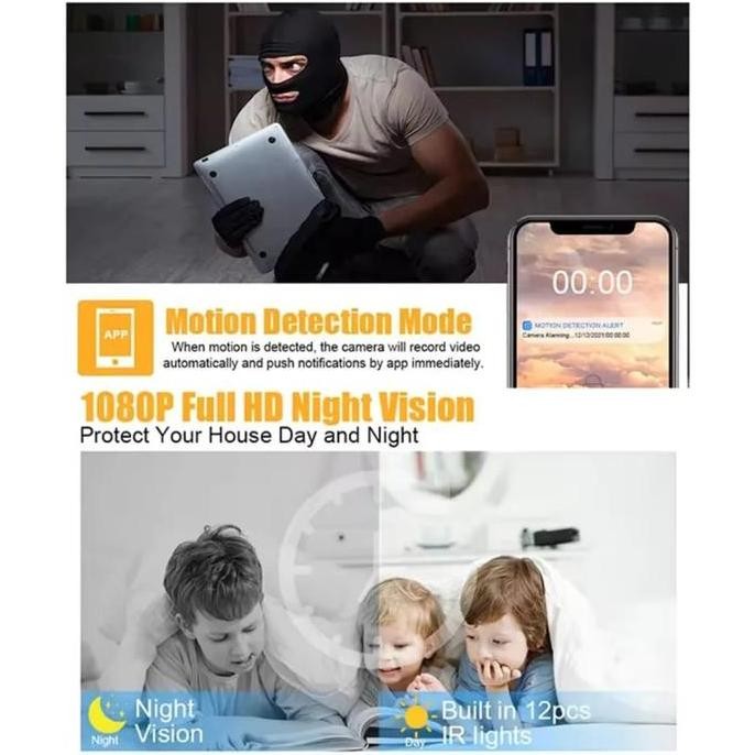 Kamera Tersembunyi Model Kotak tisu Wifi wireless PBS