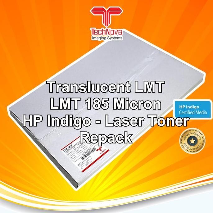

TERBARU - TECHNOVA LMT 185 Micron Novalife PET Translucent A3+ Kertas Synthetic Transparant Buram Digital - Repack 50