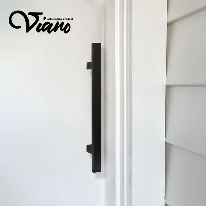 Pull Handle Gagang Tarikan Pintu Rumah Black 45 Cm Stainless Viano ( By Nobleza ) Original Dan Terpe