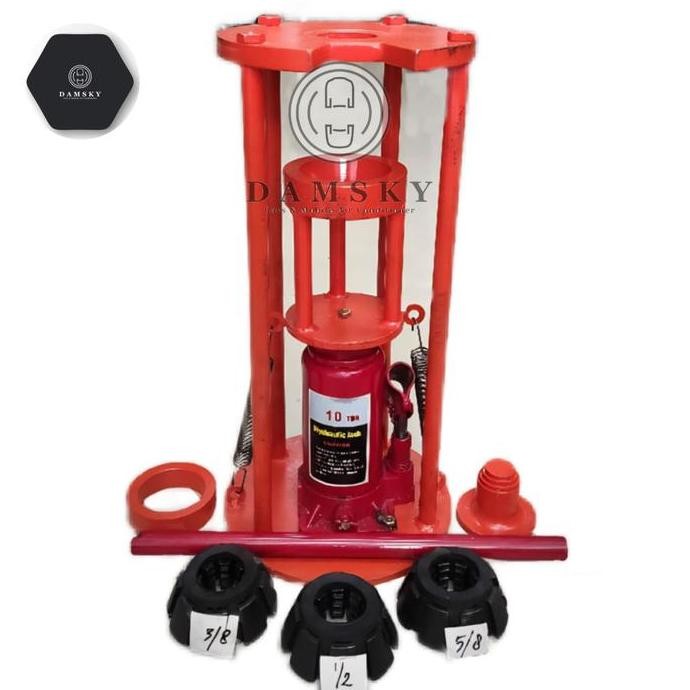 TERBARU - Alat Mesin Press Selang Hose AC Mobil Komplit