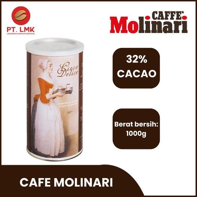 

Promo Bubuk Coklat Caffe Molinari Cioco Delice Chocolate Powder 1 Kg COD