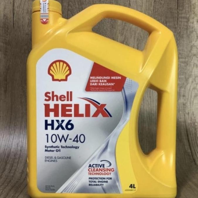 TERMURAH - Oli Mobil Shell Helix Hx6 SAE 10w40 Kemasan Galon