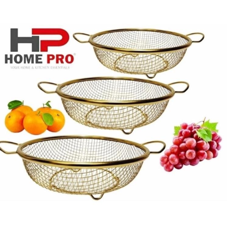 Peniris Gorengan Makanan Gold Tirisan Minyak Makanan Serbaguna