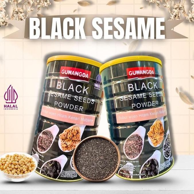 

BLACK SESAME SEEDS POWDER BUBUR WIJEN HITAM GUWANGDA HT