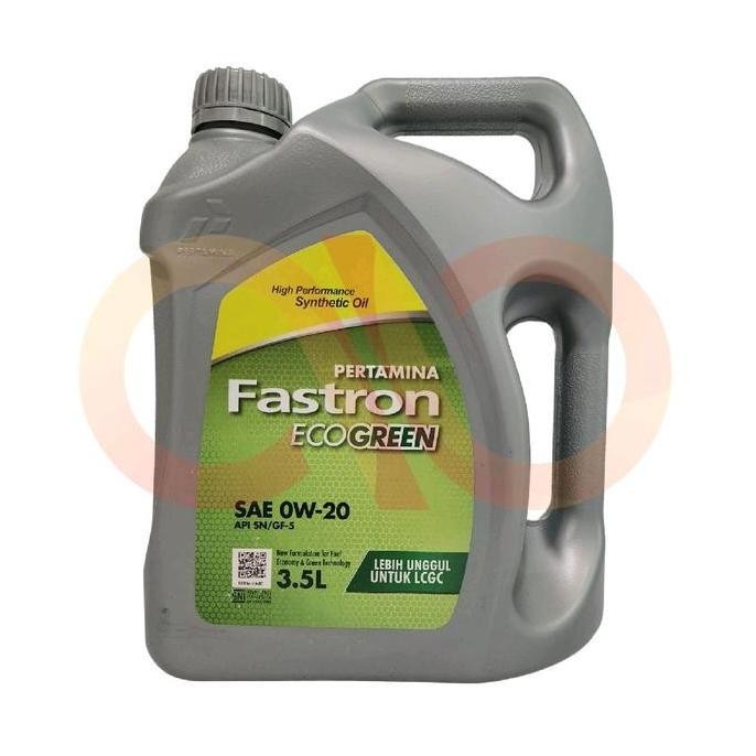 Pertamina | Oli Mobil LCGC Fastron Eco Green 0W-20 3,5 liter