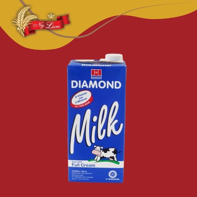 

DIAMOND Susu Full Cream UHT 1 liter Nugi