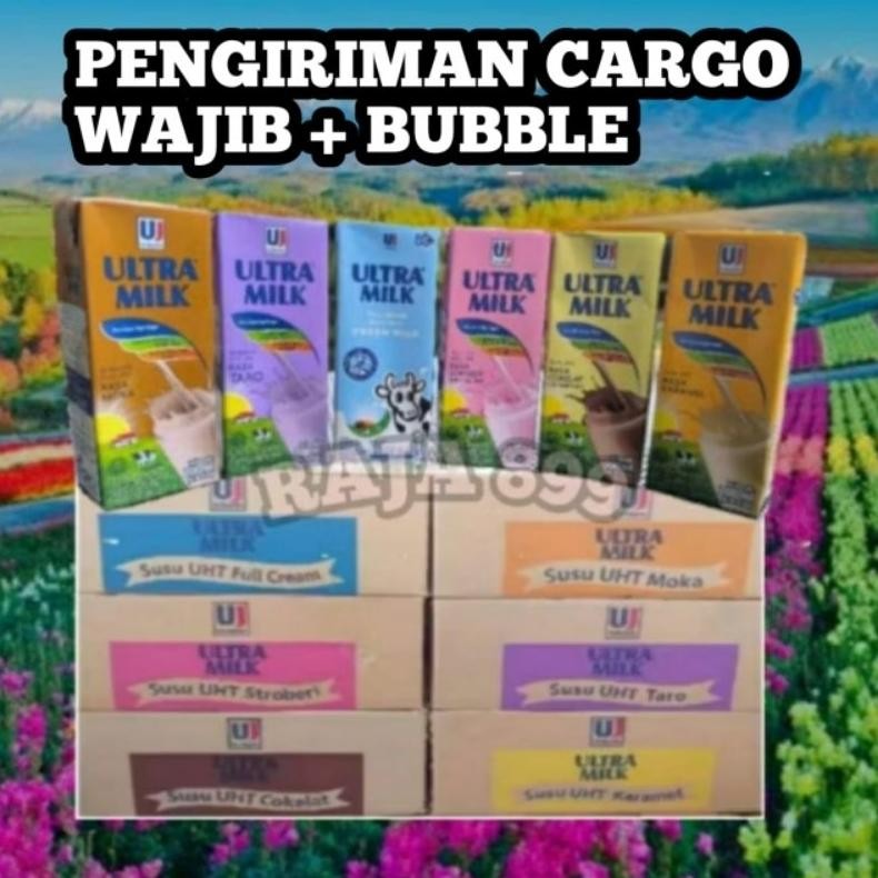 

Ultra Milk SUSU UHT Dus 200ML x 24 PCS | SUSU Ultra Milk UHT 200ML Karton Nugi