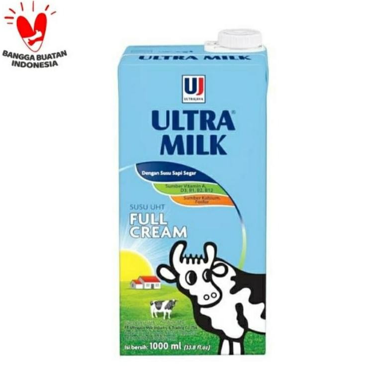 

Susu UHT ULTRA Milk Full Cream 1 Liter (Satuan) Nugi