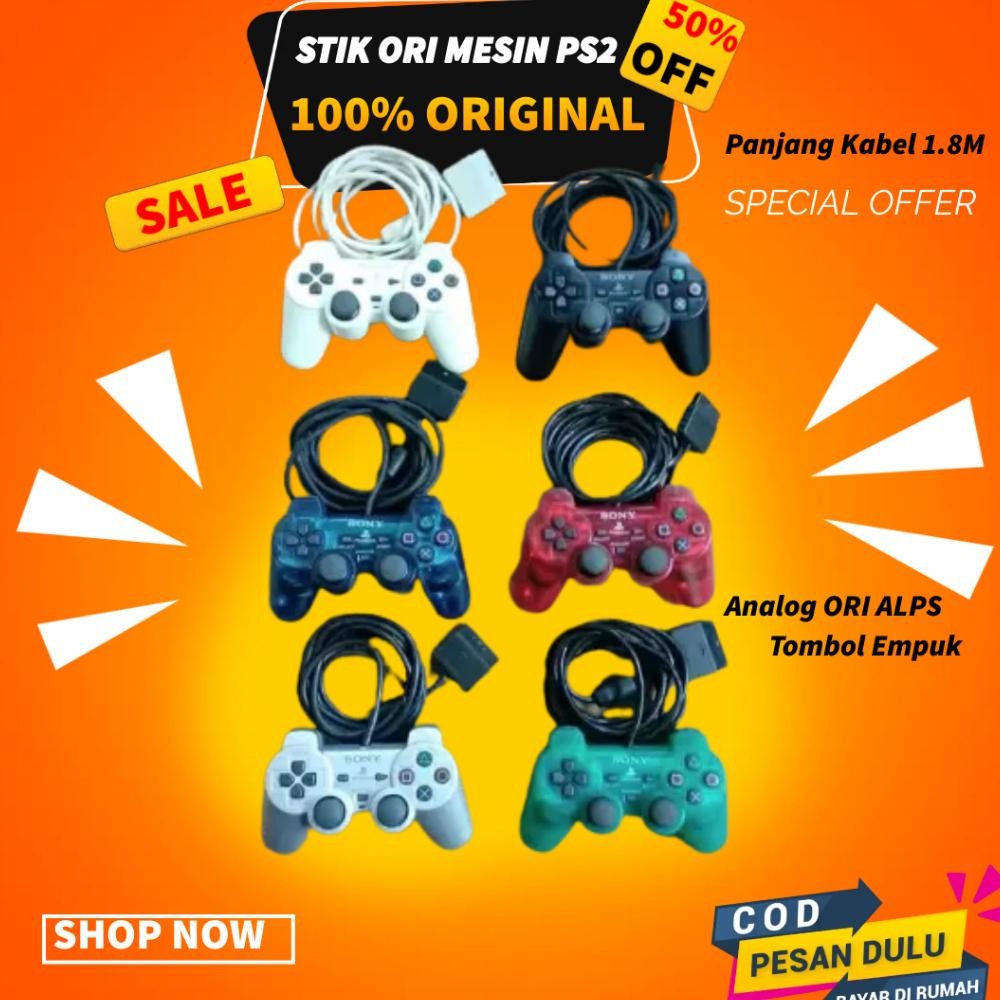 Stick Stik PS2 PS 2 OM Ori Original Mesin SONY Grade A 100%
