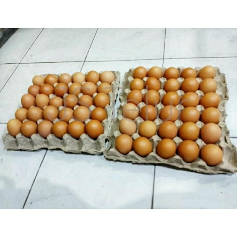 

TELUR AYAM NEGERi Fresh 2kg isi 32 butir.. kirim instan Nugi