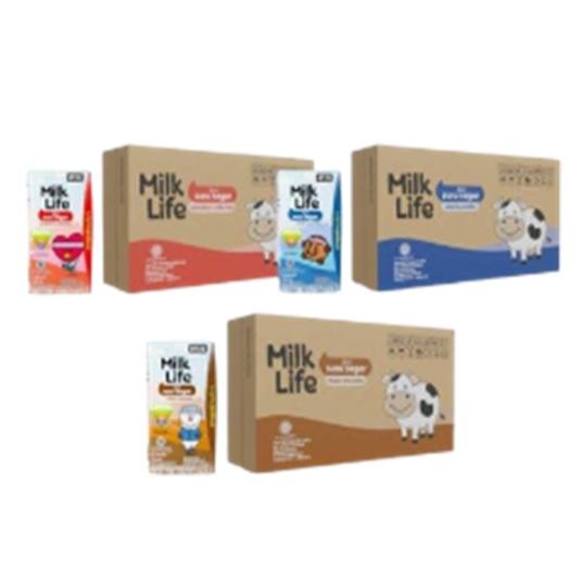 

Milk Life 115 ml Susu Coklat Vanilla Strawberry 1 Dus Isi 40 Kotak All Variant (Khusus Instant/Sameday) Nugi