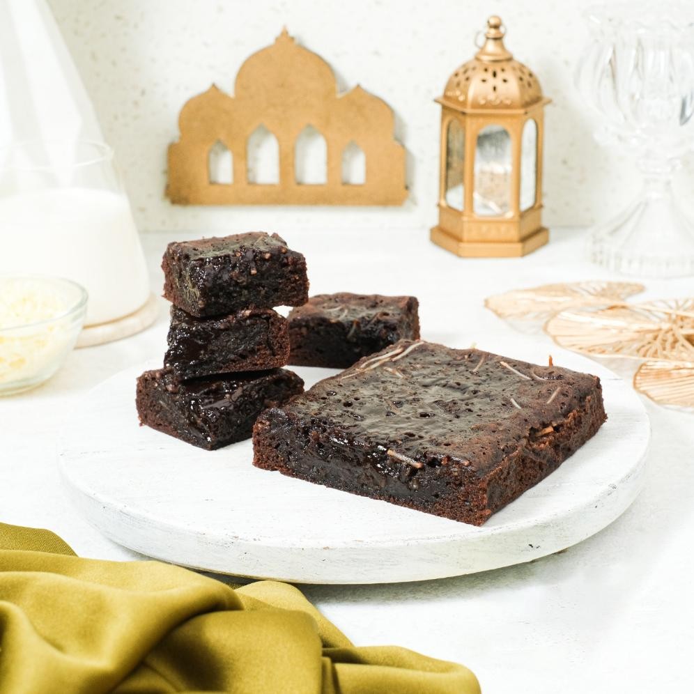 

SECRET MENU KEJU | Mbun Brownies Panggang | Brownies Melted | Fudgy Brownies | Coklat | Keju | Makanan Ringan Nugi