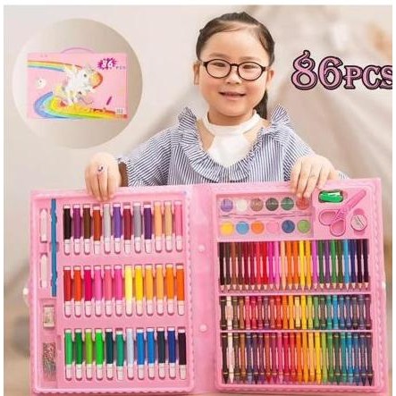 

JUAL ART SET 86PCS FULL SET / ALAT MENGGAMBAR ( LUKIS ) SET