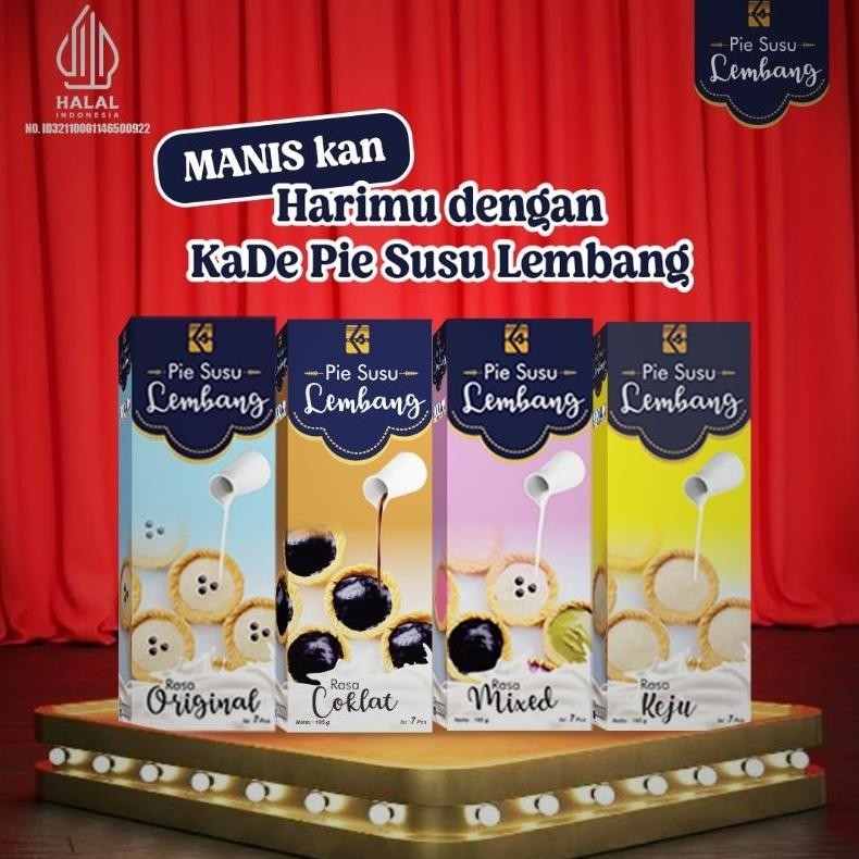 

PIE SUSU | PIE SUSU LEMBANG KADE Isi 7 pcs | 195gr Nugi