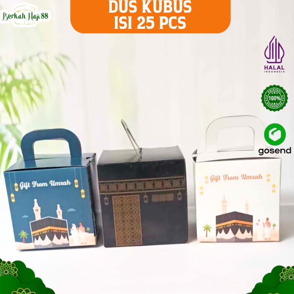 

Dus Box Kosong Unik untuk Oleh Oleh Haji dan Umroh Paket isi 25 pcs Nugi