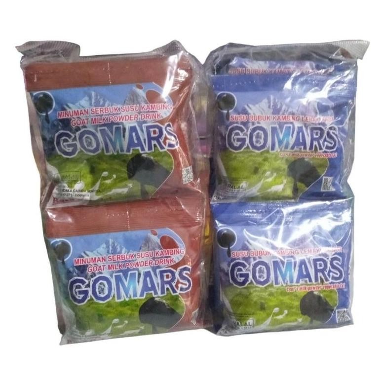 

Gomars gomars Saset 1 box , gomars sachet, susu gomars sachet, susu kambing gomars Nugi