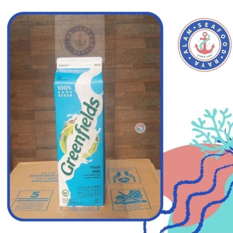 

Susu Greenfields Fresh Milk 1L/Fresh Milk Greenfields 1000ml Nugi