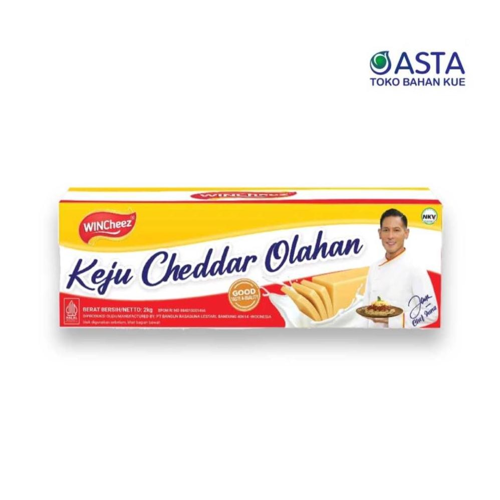 

WINCheez Keju Cheddar Olahan 2 KG Gurih Nugi