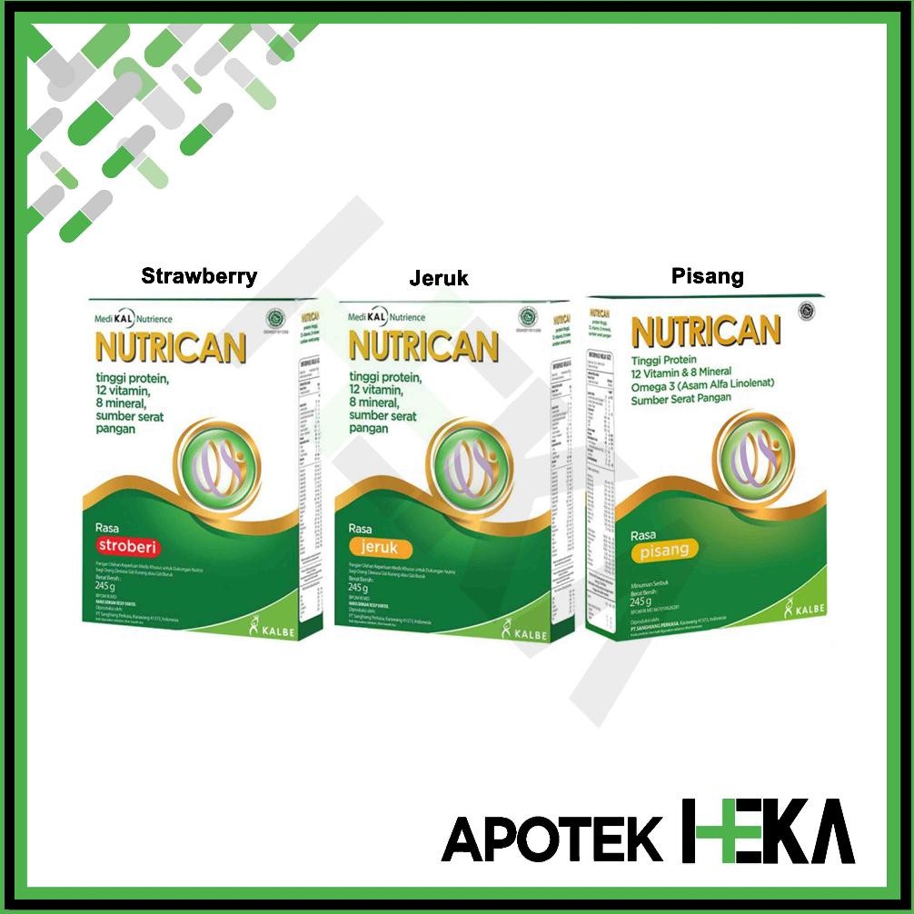 

Nutrican 245 g - Susu Kanker Nutrisi Tinggi Protein Dan Energi Nugi