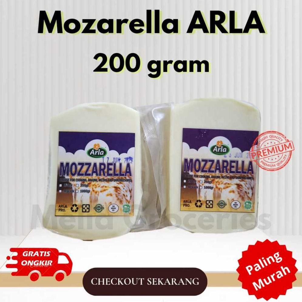 

Mozarella Arla 200gr / Keju Mozarella Arla 200gr (halal) Nugi