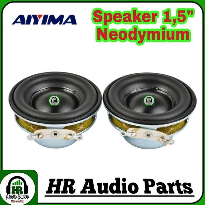 Speaker Mini 5W 4R 1.5" Magnet Neodymium 1.5 Inch 40mm 4Cm Aiyima 5Wat