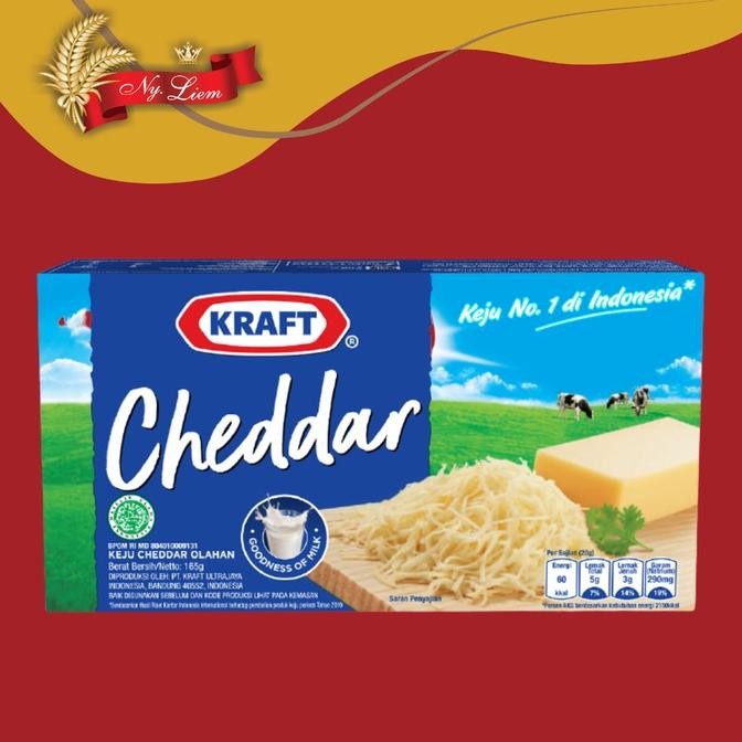 

KRAFT Keju Cheddar Olahan 150 gram Nugi