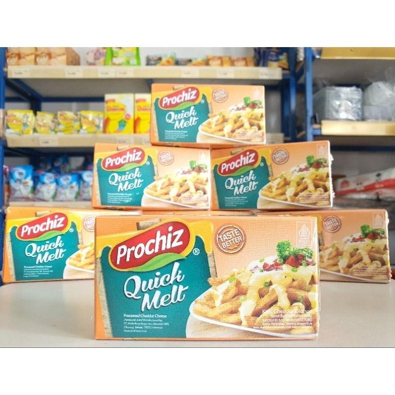 

Prochiz Quick Melt 160Gr / Prochiz Quick Melt / Keju Meleleh / Keju Lumer Nugi